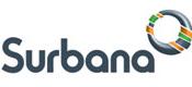 English: Surbana Corporation Pte Ltd corporate logo.