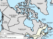 Internal development of Canada's internal borders, from the formation of the dominion to the present.