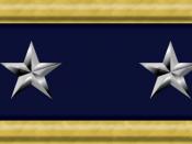 English: Major General rank insignia for Union Army.