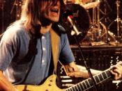 English: Malcolm Young, shot during AC/DC's Monster's Of Rock Tour.