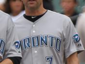 English: Toronto Blue Jays coach , September 1, 2011.