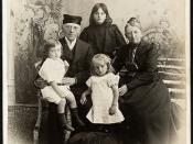 Jonas og Thomasine Lie med tre av sine barnebarn