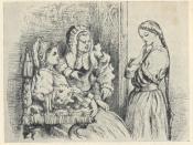 Romeo and Juliet, Act I-Scene_3. Lady Capulet and the Nurse persuade Juliet to marry Paris.