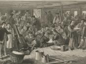 Chinese immigrants on board the steam ship Alaska, headed for San Francisco.