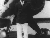 Howard Hughes, former aviator, engineer, industrialist, film producer and director
