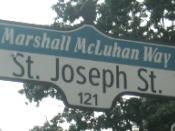 The section of St. Joseph Street in the college is co-named Marshall McLuhan Way.