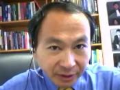English: Francis Fukuyama. Image source is a screen shot from a BloggingHeads.tv video podcast.