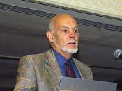 English: Nobel laureate Richard Smalley (Rice University) speaking about nanotechnology, nanotubes, and energy at the United States Department of Energy Nanoscale Science Research Centers (NSRC) Workshop, February 26-28, 2003.