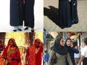 Examples of hijabs in different regions