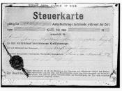 [German vehicle tax registration issued to George Grantham Bain]  (LOC)