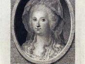 English: Marie Cathrine Preisler (1761-1797).