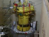 English: Davis-Besse Nuclear Power Station: Overview of the Davis Besse Reactor Head Inspection Area