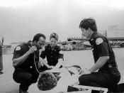 Emergency medical technicians, circa 1980