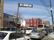 Merwin initially grew up on this street in Union City, New Jersey, which was renamed for him in 2006.