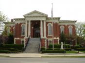 3rd Appellate Court Building in Ottawa, Illinois, USA, part of the Washington Park Historic District, U.S. National Register of Historic Places.