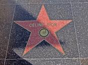 Celine Dion's star on the Hollywood Walk of Fame