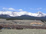 Mount Sherman and Mosquito Range, Leadville side