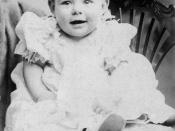 Photograph of Ernest Hemingway as a baby.