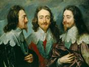 Charles I, King of England, from Three Angles. The famous triple portrait of Charles I by Anthony van Dyck.
