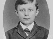 Wilbur Wright, child photo portrait