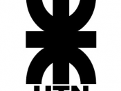 The emblem of the National Technological University, the main institute of technology in Argentina.