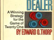 Beat the Dealer by Ed Thorp, 1966 edition