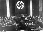 Hitler's Reichstag speech promoting the bill