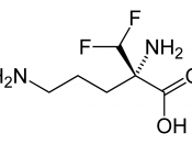 Eflornithine-2D-skeletal