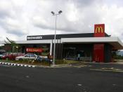 McDonald's fast food restaurant at Kulim, Kedah, Malaysia