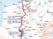 English: Map of the Western Front, 1915-1916.