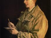 Portrait of Charles Bean, official World War I historian