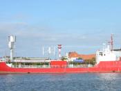 English: Hydrogen Challenger - a wind and hydrogen driven ship (harbor of Bremerhaven, Germany) Français : Hydrogen Challenger navire alimenté par de l'hydrogène et le vent, ici dans le port de Bremerhaven, Allemagne, en 2006