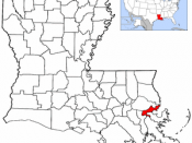 Location in the State of Louisiana