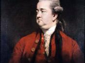 English: Portrait, oil on canvas, of Edward Emily Gibbon (1737–1794) by Sir Joshua Reynolds (1723–1792) Deutsch: Porträt, Öl auf Leinwand, von Edward Emily Gibbon (1737–1794), gemalt von Sir Joshua Reynolds (1723–1792)
