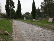 Via Appia, a road connecting the city of Rome to the Southern parts of Italy remains usable even today.