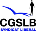 General Confederation of Liberal Trade Unions of Belgium union logo