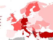 English: Distribution of Albanian people in Europe. Italiano: Distribuzione degli albanesi in Europa.