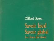 Couverture de : Savoir local, savoir global, Clifford Geertz