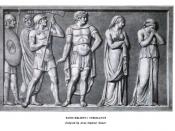Coriolanus, bas relief