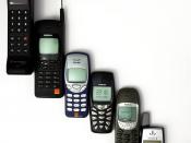 English: Mobile phone evolution Русский: Эволюция мобильных телефонов