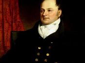U.S. President John Quincy Adams appointed Breese as a United States Attorney at just 27 years old