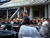 President John F. Kennedy in Ireland.