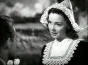 English: Kathryn Grayson as Billie Van Maaster in the trailer for the 1942 musical romantic comedy film Seven Sweethearts.