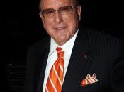 English: Legendary record producer Clive Davis, Chairman & CEO, BMG Label Group, outside the XChange event space where Vacheron Constantin watch company honored him for his achievement in the music industry as a Multi-Platinum selling Record Producer and 