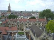 English: The interior of Brasenose College as viewed from St Marys
