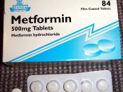 Metformin 500mg tablets