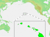 Location of Hawaii Territory