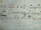 Inscription of Fr. Hieronimo Avogadro, Knight of Malta