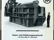 Stahl und Eisen, 1937.  Th.Kieserling & Albrecht, Solingen. Werbung.