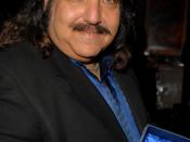 English: Ron Jeremy receiving the 